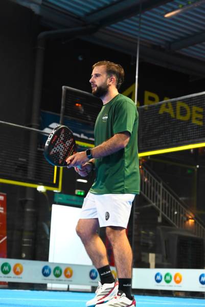 Notre équipe présente au concept de l'After Padel Club