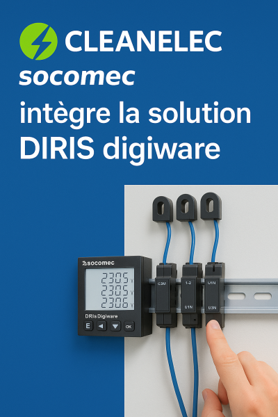 CLEANELEC intègre la nouvelle technologie de SOCOMEC