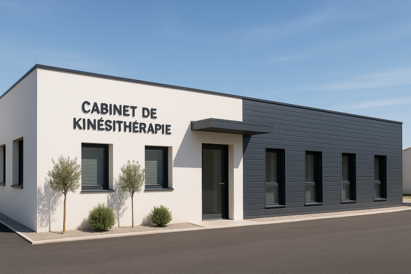 Clean'elec intervient sur le projet de cabinet de Kinésithérapie situé proche de perpignan