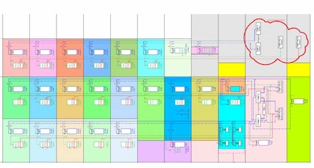 Clean'Elec a réalisé le chiffrage pour le projet de l'Hopital Marie Curie situé dans le 75 à Paris