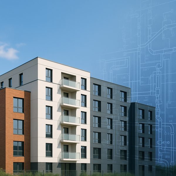 Nouveau projet CVC pour notre bureau d'études Clean'Elec , résidence hotelière sur Lille (59)