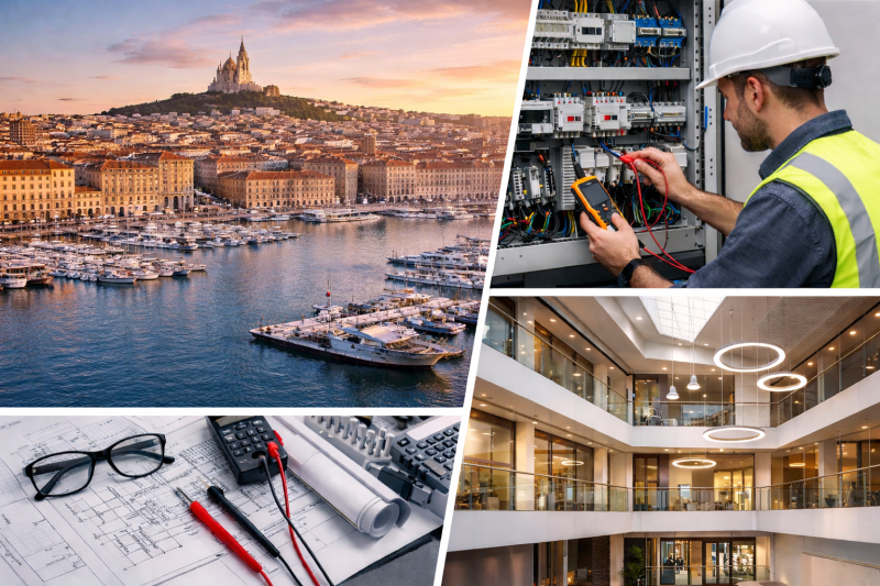 Notre bureau d'études intervient à Marseille et sur toute la région PACA