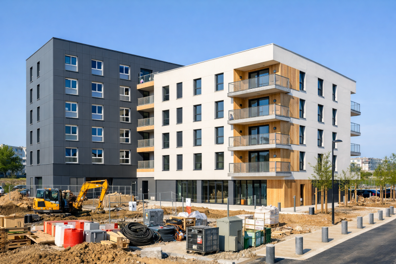 Notre bureau d'études Clean'Elec intervient sur une résidence étudiante sur Tours