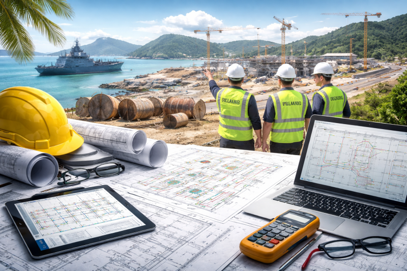 Notre bureau d'étude Clean'Elec intervient sur un projet à Mayotte