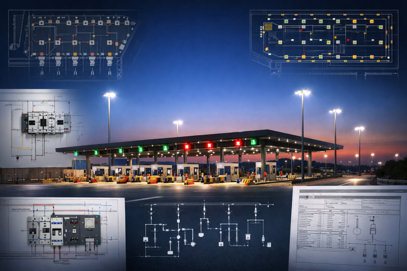 Projet réalisé par notre bureau d'études : plans , schémas , bilan de puissance