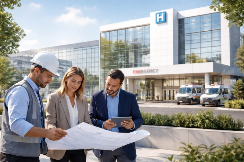 Notre bureau d'études cherche son nouveau projet hospitalier partout en France