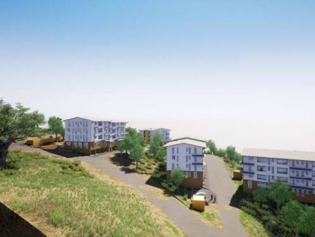 Le bureau d'études sous traitant Clean Elec à Colomiers a réalisé les plans et schémas des 56 logements Les Hauts d'Iloni à Mayotte (976)