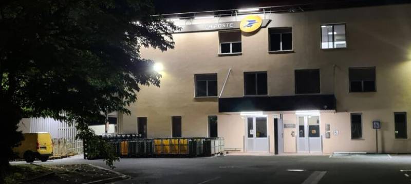 Nos équipes présentent en ce mardi matin pour des relevés pour la poste d'albi