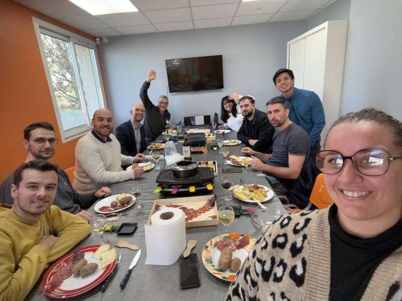 Traditionnel rassemblement de l'équipe de CLEAN'ELEC