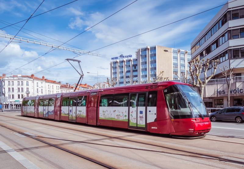 Notre BE est intervenu sur la ligne A du tramway de Clermont Ferrand (63)